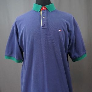VTG 90's Tommy Hilfiger Short Sleeve Polo Shirt